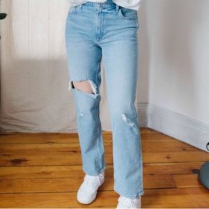 Abercombie & Fitch 90s Straight Rise Jeans